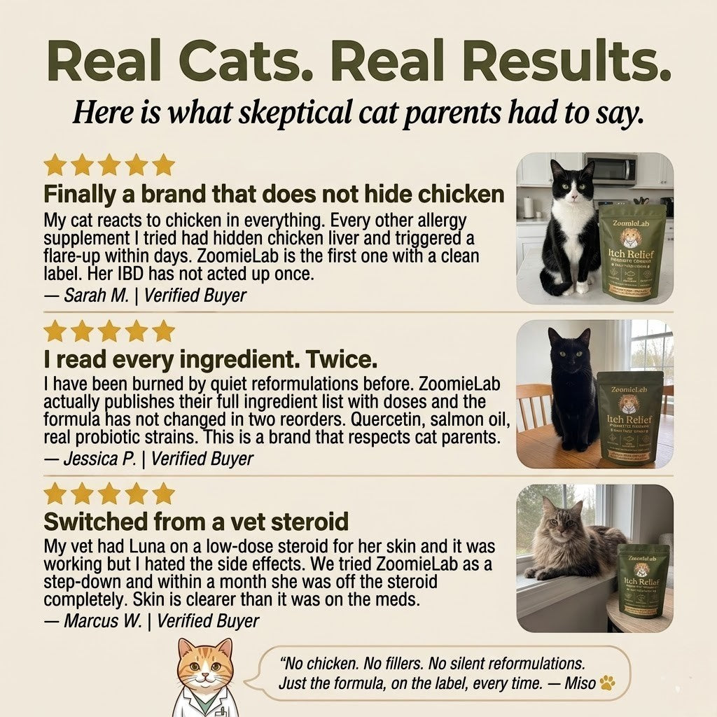 Vet formulated Allergy & Itch Relief Probiotic Powder