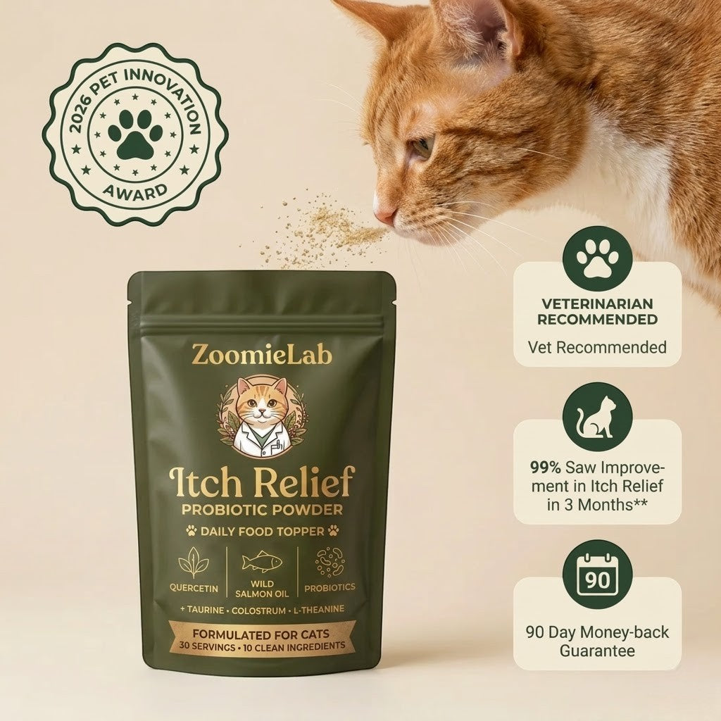 Vet formulated Allergy & Itch Relief Probiotic Powder